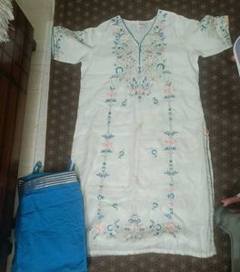 Embroidered Kurta Set