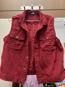 Maroon Beautiful Waistcoat