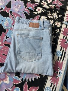 Light Wash Wide Leg Jeans