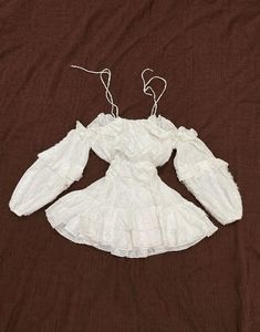 cold shoulder mini dress