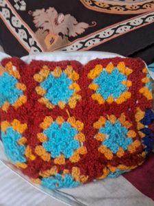Handmade Crochet Crossbody Bag
