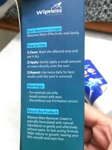 Wart Remover Cream