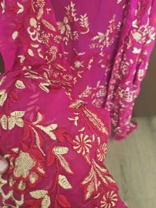 Agha noor fully embroidered 2 pc