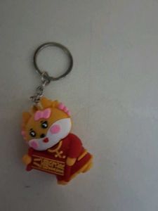 Cute Hamster Keychain