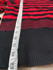 Made in China Striped Knit Pullover