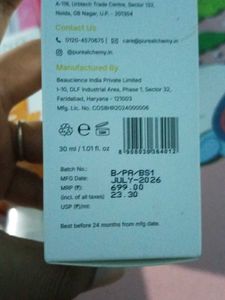 Assorted Vitamin C &amp; Niacinamide Serums