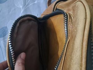 Stylish Brown Faux Leather Backpack