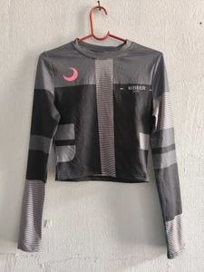 Graphic Long Sleeve Top