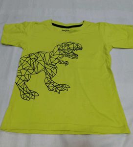 Kids Dinosaur T-Shirt &amp; Allen Solly jeans
