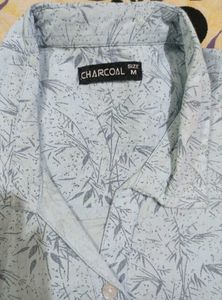 Printed Casual Shirt –Bamboo Leaf Design