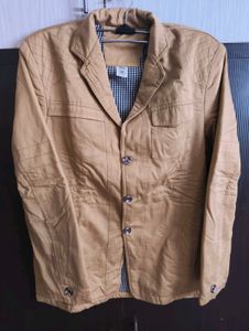 Men's Tan Casual Blazer