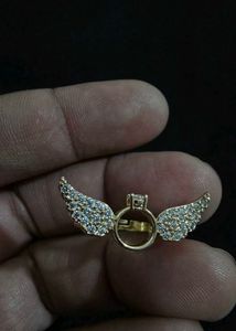 Angel Wing Diamond Ring