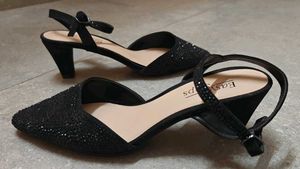 Original Adelle Sparkly Black Heels