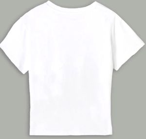 white cute pullover T shirt