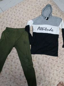 full sleeve T-shirt + men lower