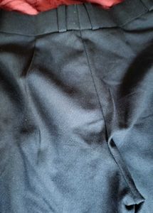 Dark Blue Casual Pants