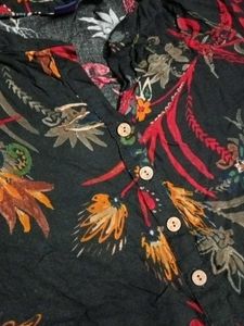 Women's Floral Print Kurta