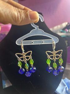 Butterfly Drop Earrings