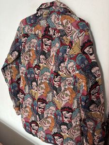 Unique Patterned Button-Down Shirt