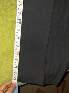 Excalibur XL Slim Fit Black Trousers