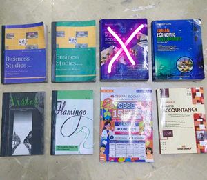 Class 12 Textbooks - Economics, BST ,Eng ,Acc help