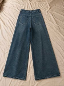 New Wide Leg Denim Jeans