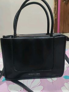 Chic Black Handbag by CHARLES & KEITH