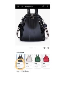 🎒🖤 Premium 8-Pocket Leather Backpack ✨