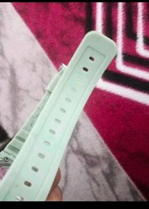 Mint Green Digital Sport Watch