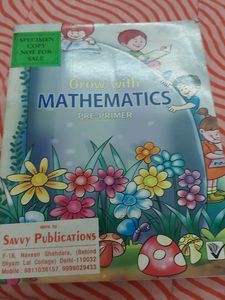 Maths Concept Book