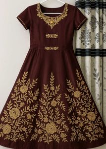 Elegant Embroidered Dress
