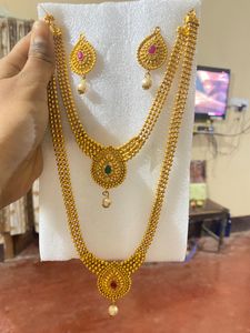 Rubans Gold Plated Jewellery Set