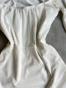 Sheer Sleeve slit Mini Dress XS, worn only once