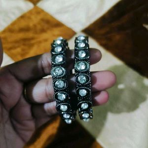 Elegant Stone Studded Bangles