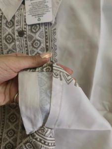 Men's Short Sleeve Embroidered Shirt