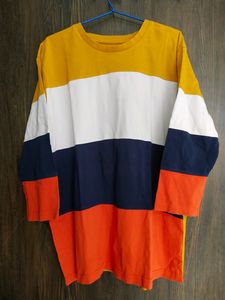 Men Multicolored Round-neck T-shirt