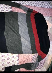 Stylish Black jacket quilted and sweater free