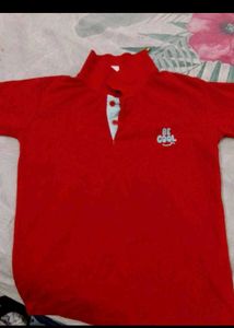 Men's Color Block Polo Shirt