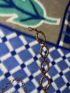 Gold Tone Chain Belt