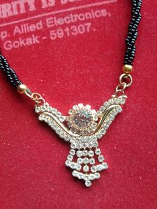 Necklace with mangalsutra