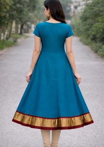 Fully Embroidered Anarkali Kurta