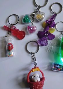 Cute &amp; Fun Keychain Collection 10 pcs set