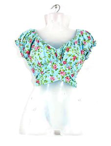 Blue Floral Top (Women)