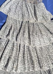 Ruffle Two Piece Long Dress 🎉🎉🎉🎉