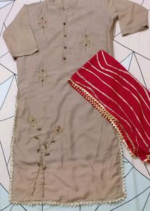 Kurti With Dupatta