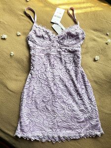 Savana Liliac Lace Dress