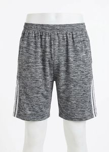 Men's Grey Heathered Athletic Shorts