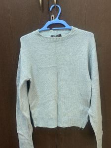 Light Blue Knit Sweater