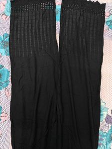 Elegant Black Plazo