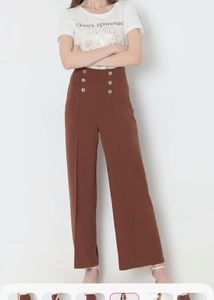 Vero Moda High-Rise Pleated Trousers